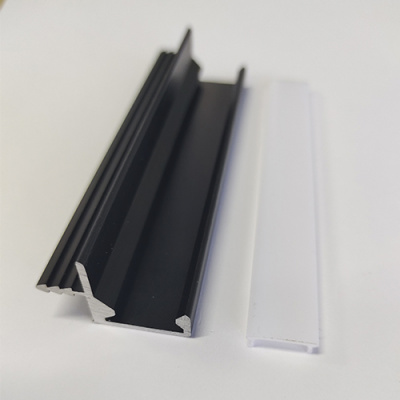 Gola Профиль в верхний модуль под LED, L=5м черный фактура