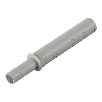 Толкатель Magnet Strong, врезной, L=20 мм, серый