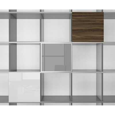 Додатковий комплект для дверей з алюм.19 мм із демпфером Silent System SlideLine M, мінім. ширина дверей 450 (9184626)