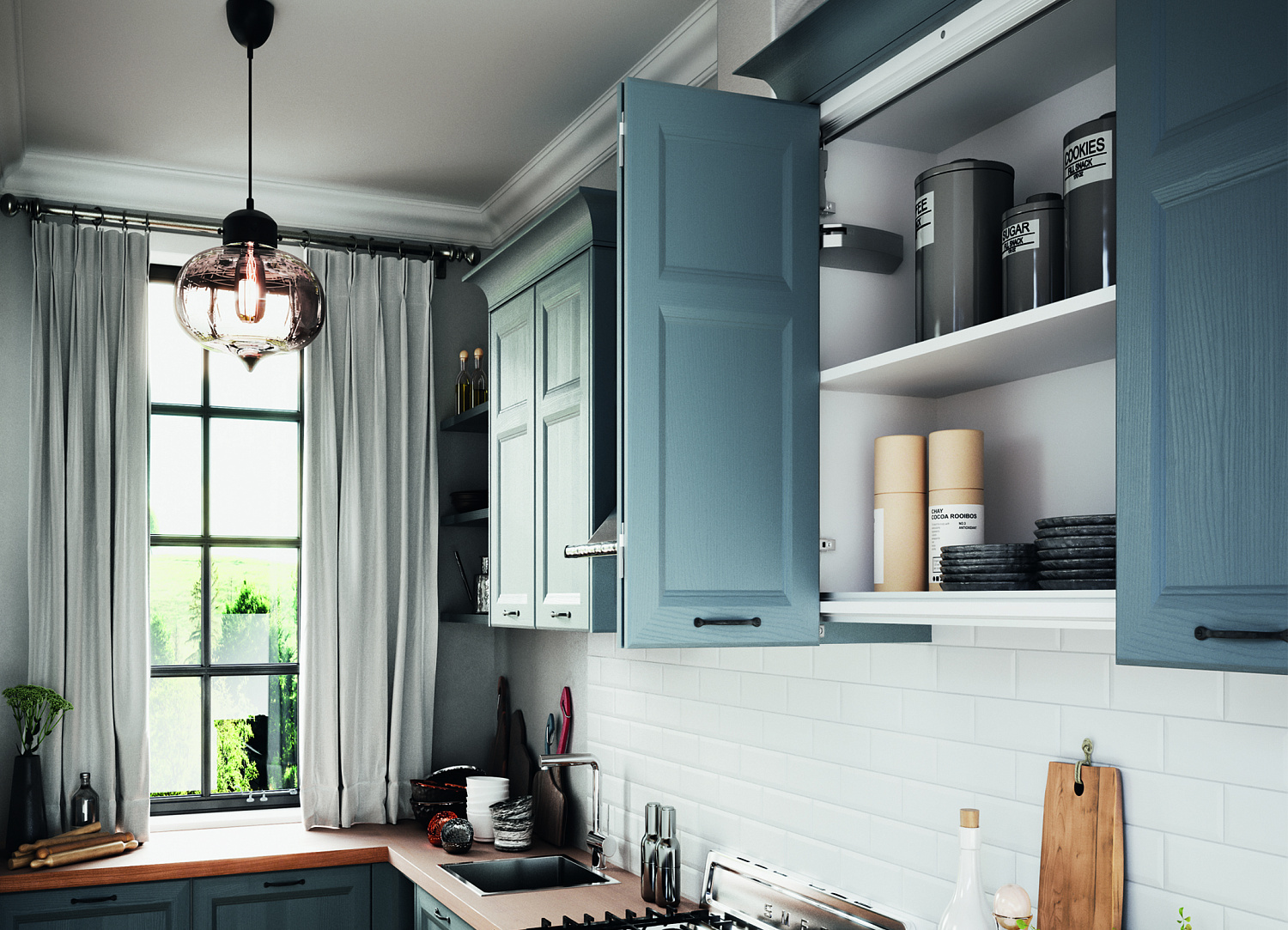 WingLine L Hettich – система складних дверей WingLine L Hettich – система складних дверей