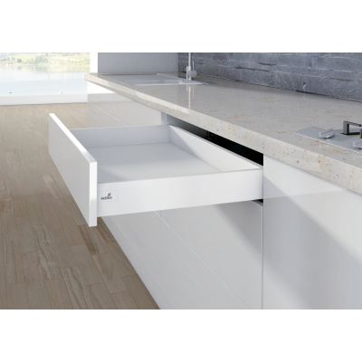 Боковина ArciTech L=500 мм H=94 мм біла, ліва (9121249) Hettich