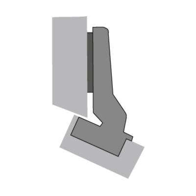 Intermat 9936 угловая W20°, накладная (1061828)